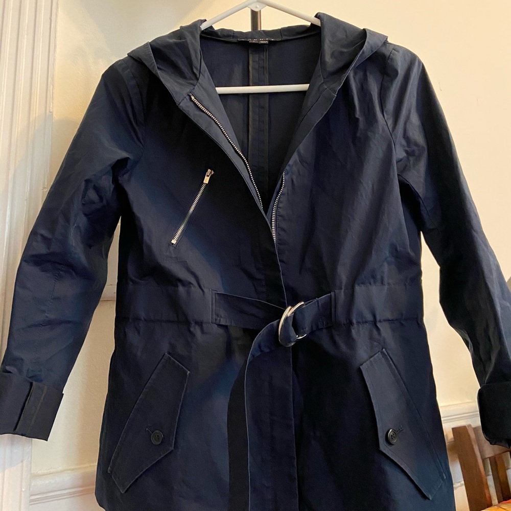 [Excellent Condition] Theory zipper belted jacket